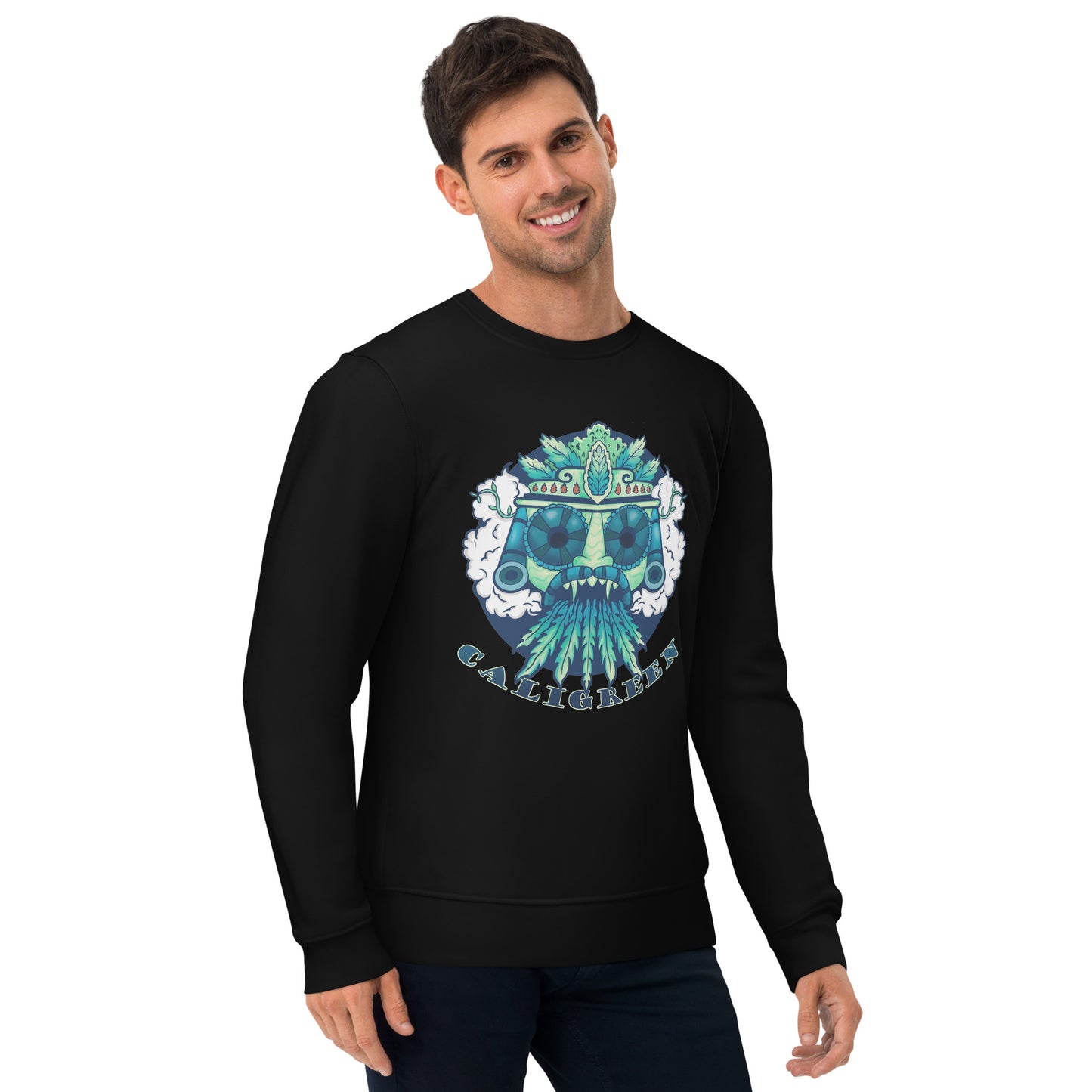 Cannabis God Eco Sweatshirt