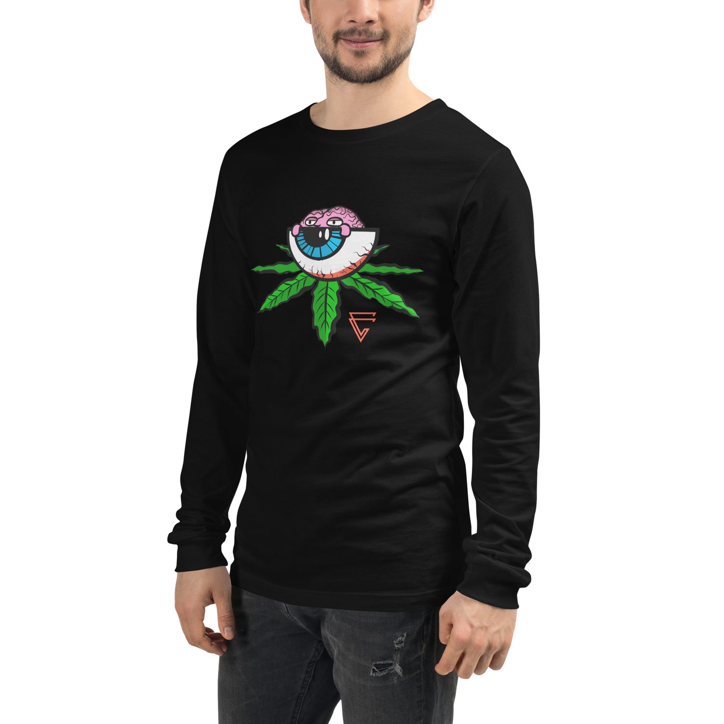 Weed Brain Long Sleeve Tee