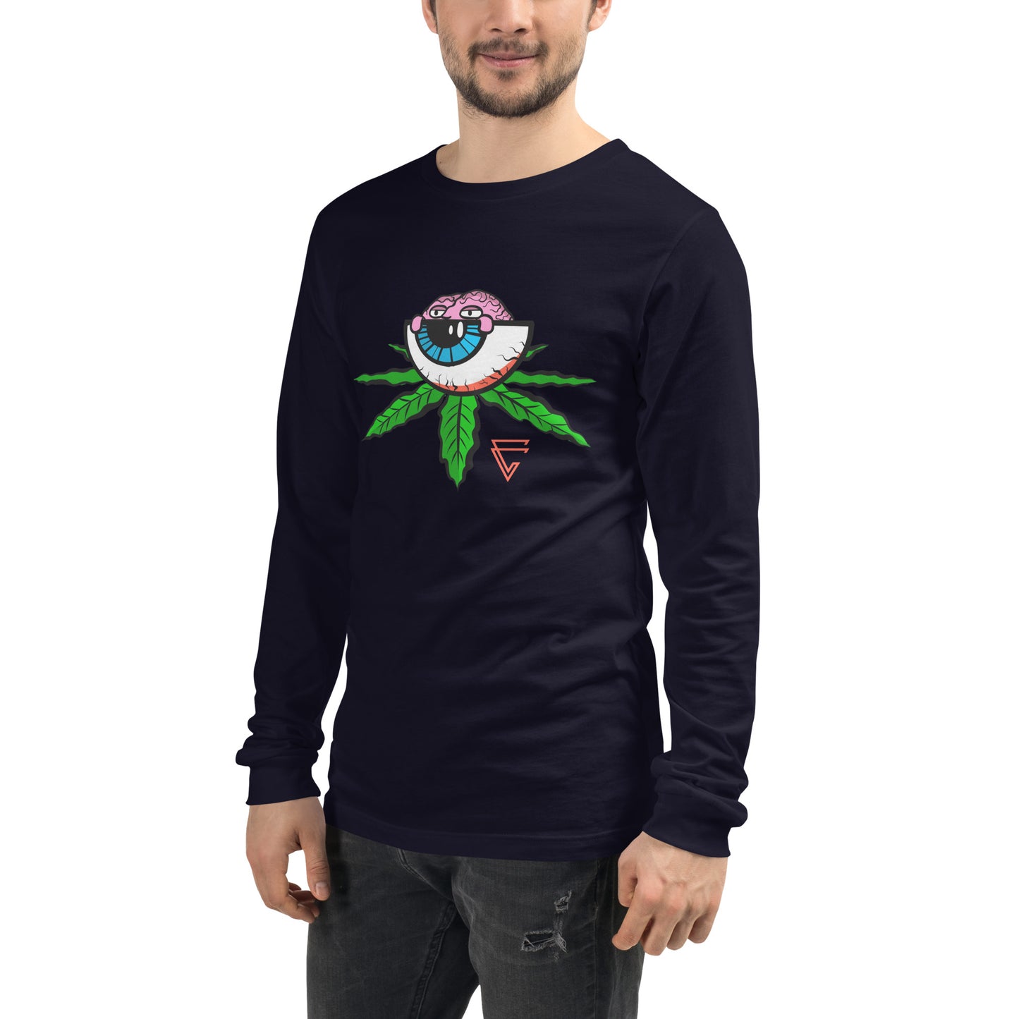 Weed Brain Long Sleeve Tee
