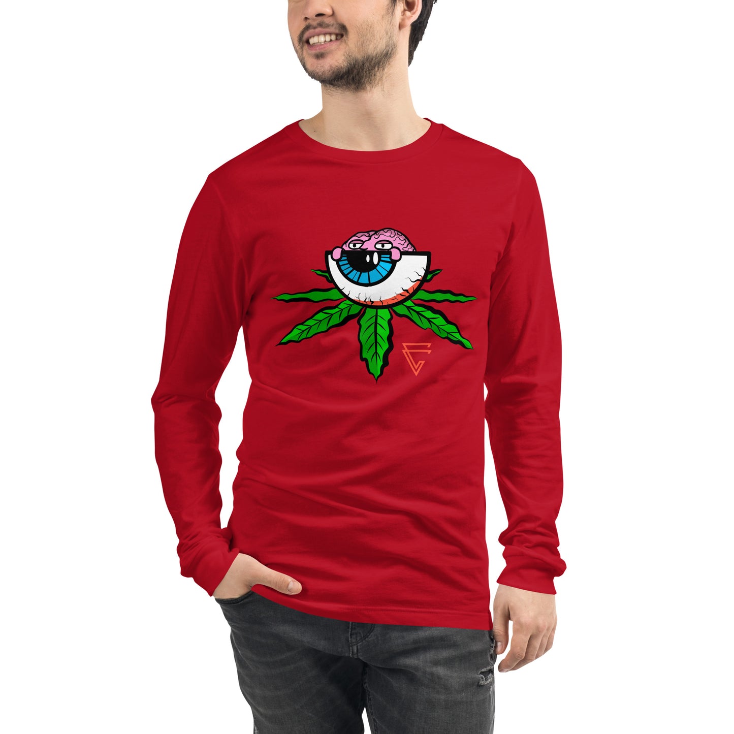 Weed Brain Long Sleeve Tee