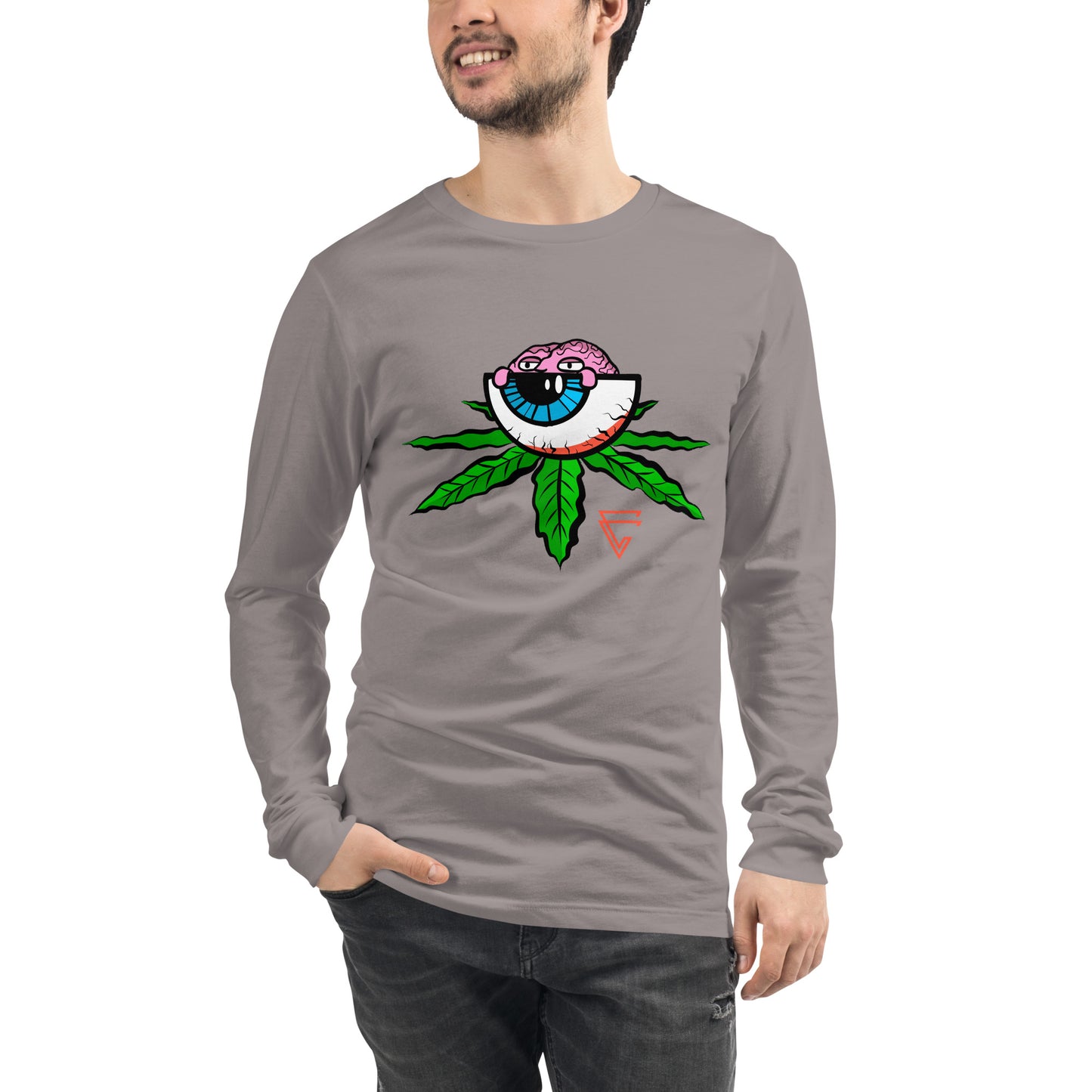 Weed Brain Long Sleeve Tee