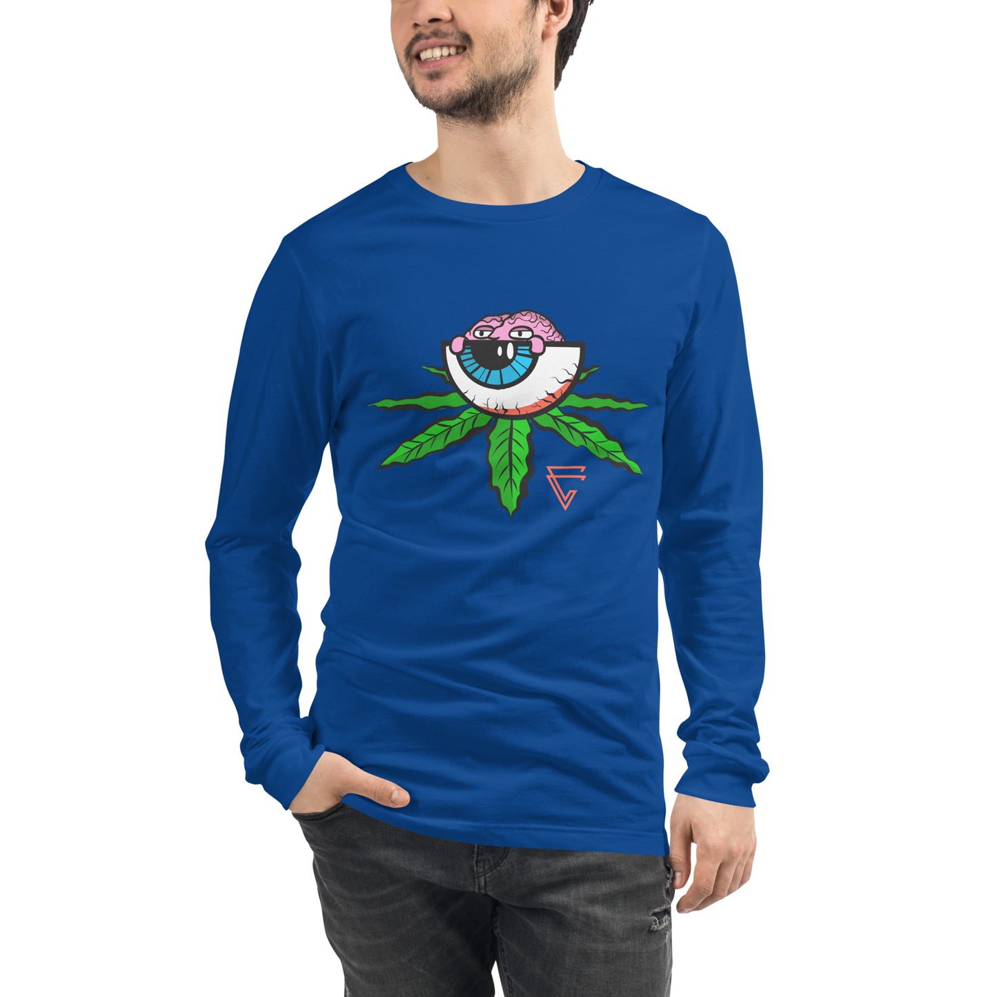 Weed Brain Long Sleeve Tee