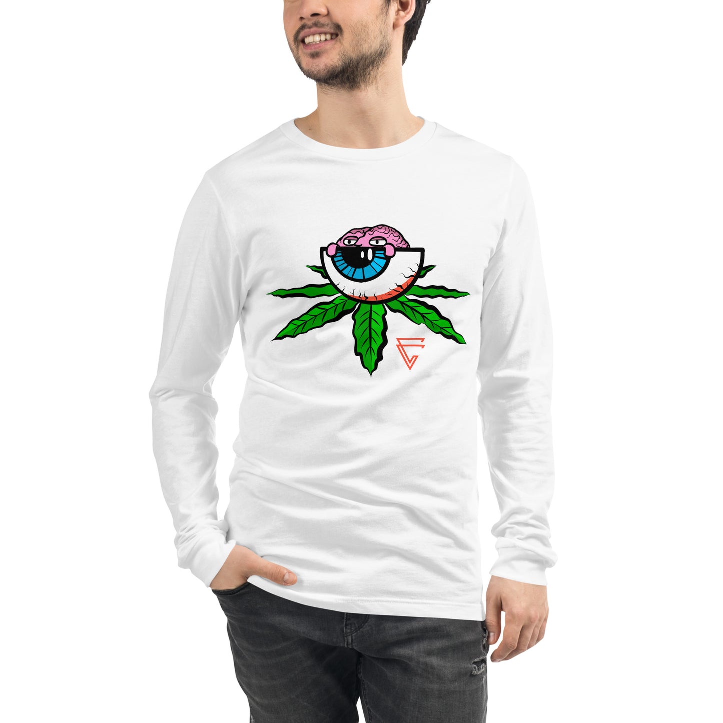 Weed Brain Long Sleeve Tee