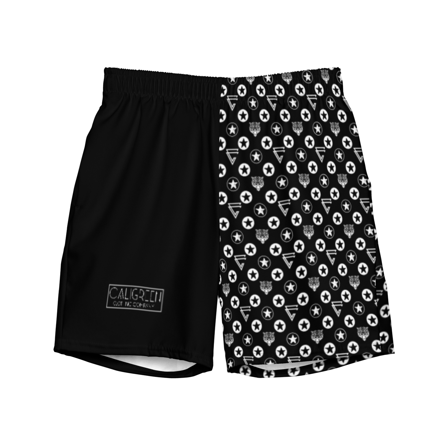 Icon Print Swim Trunks