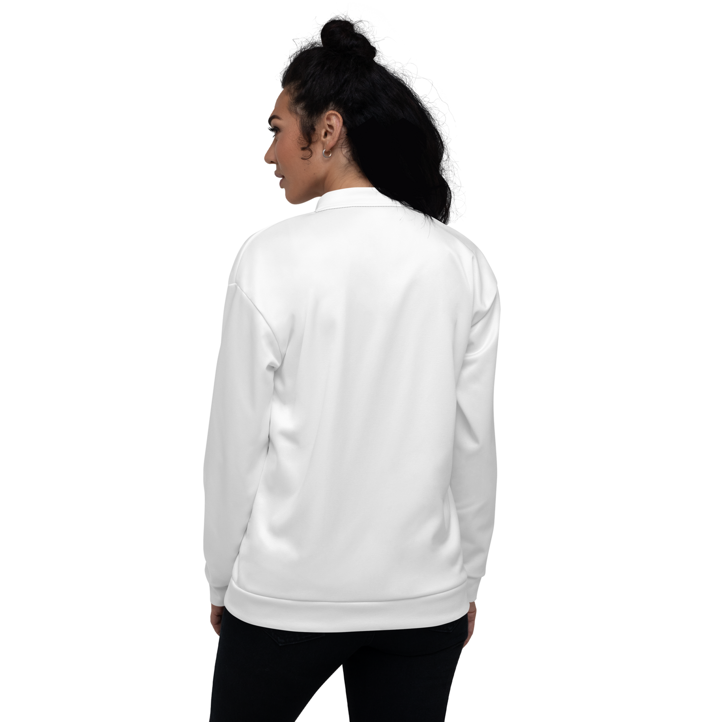 Icon Print Bomber Jacket