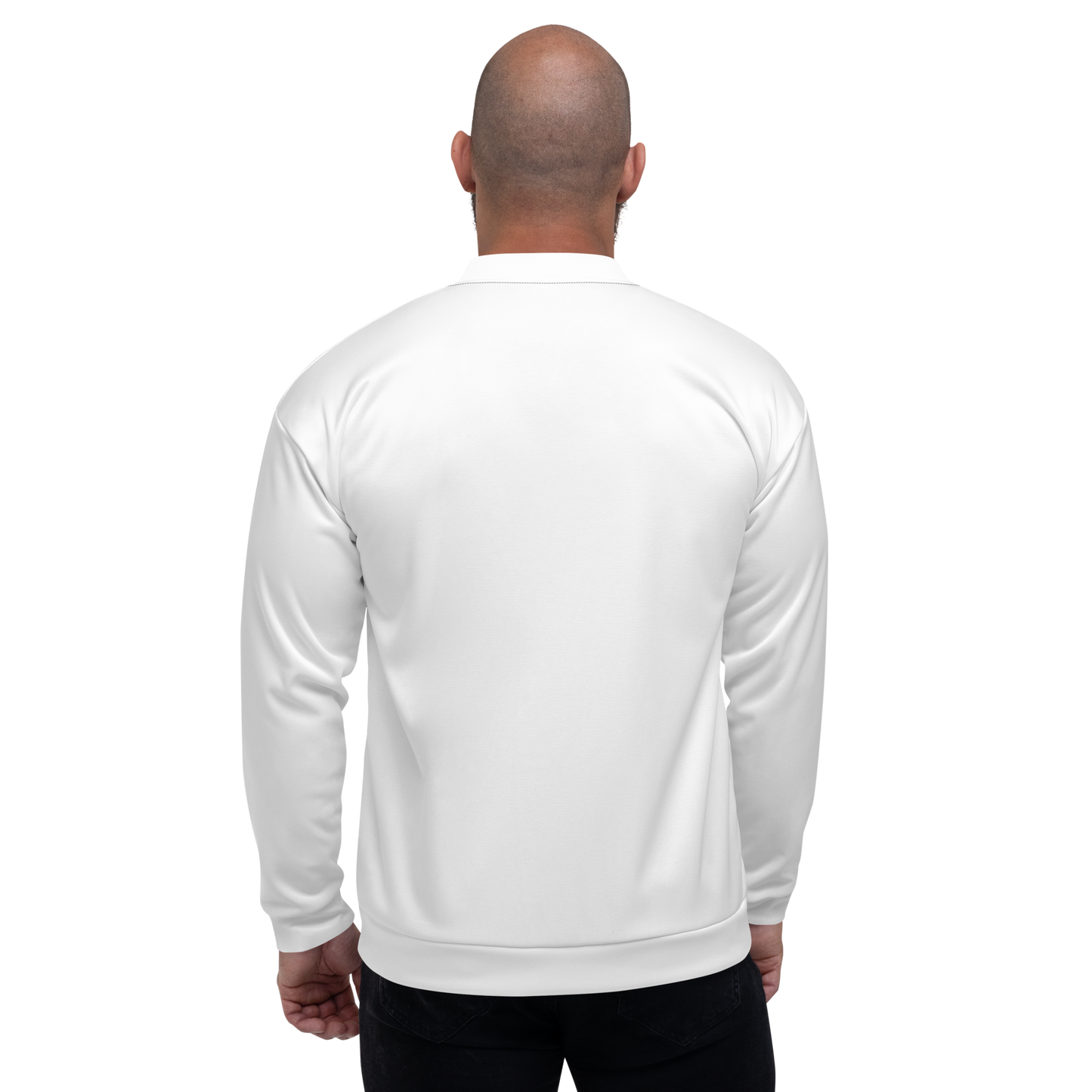 Icon Print Bomber Jacket