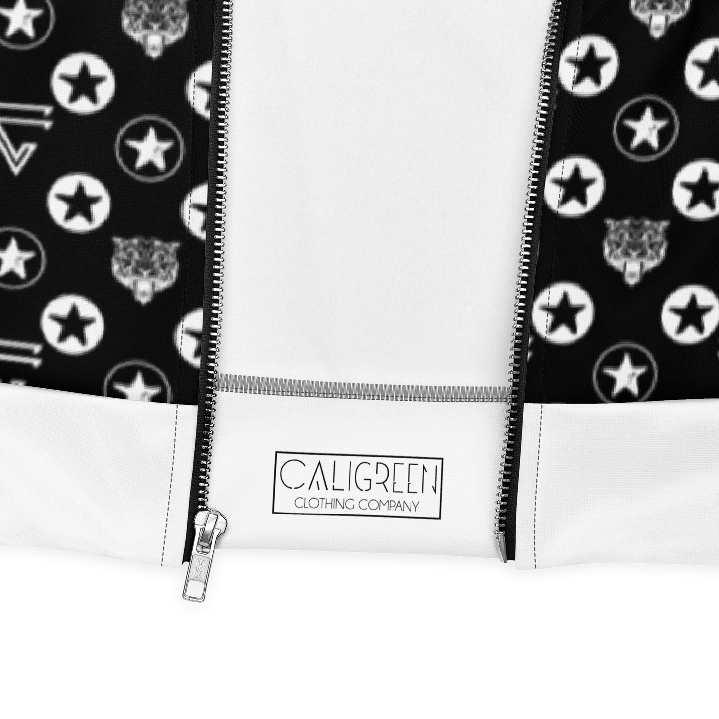 Icon Print Bomber Jacket