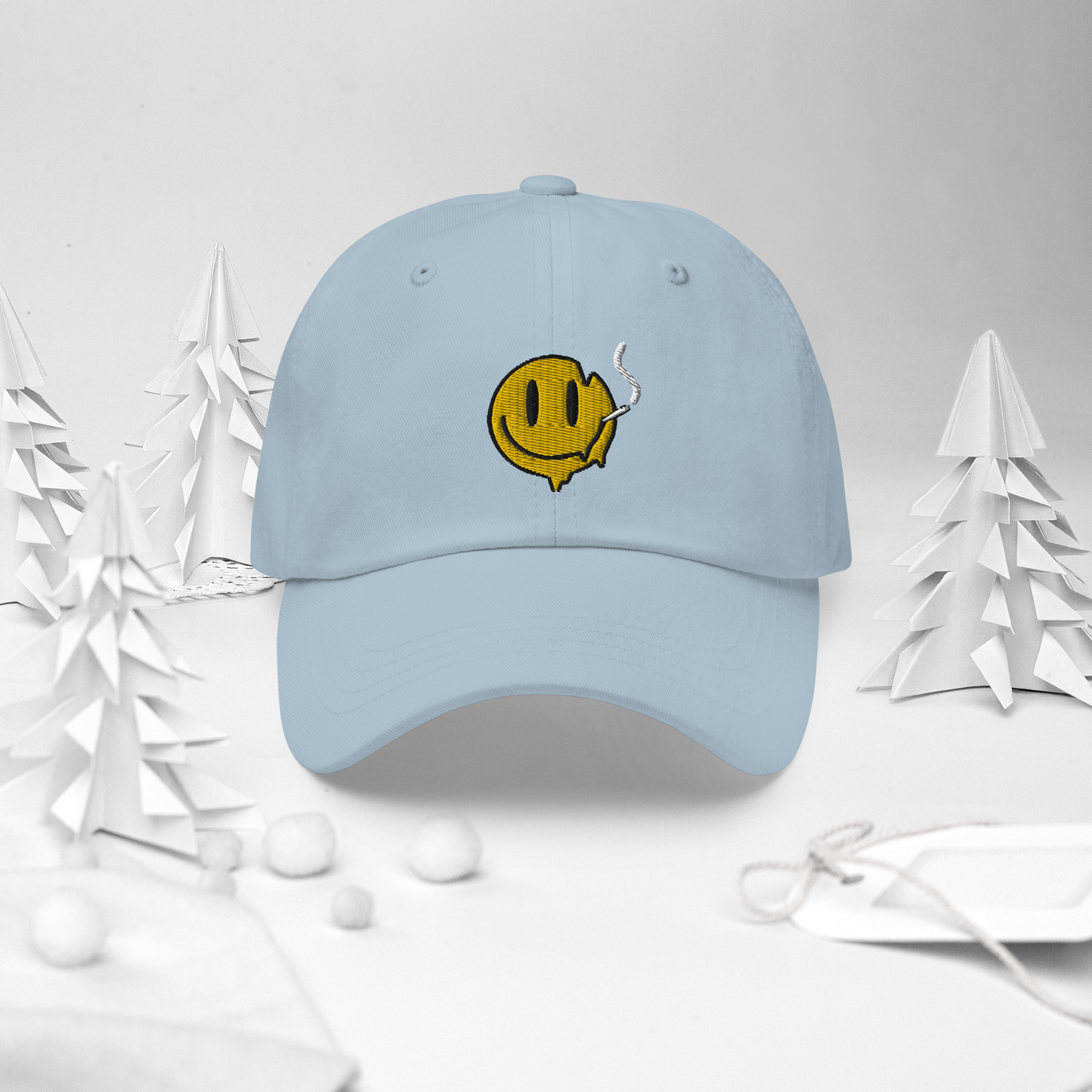 High As A Smiley Dad Hat