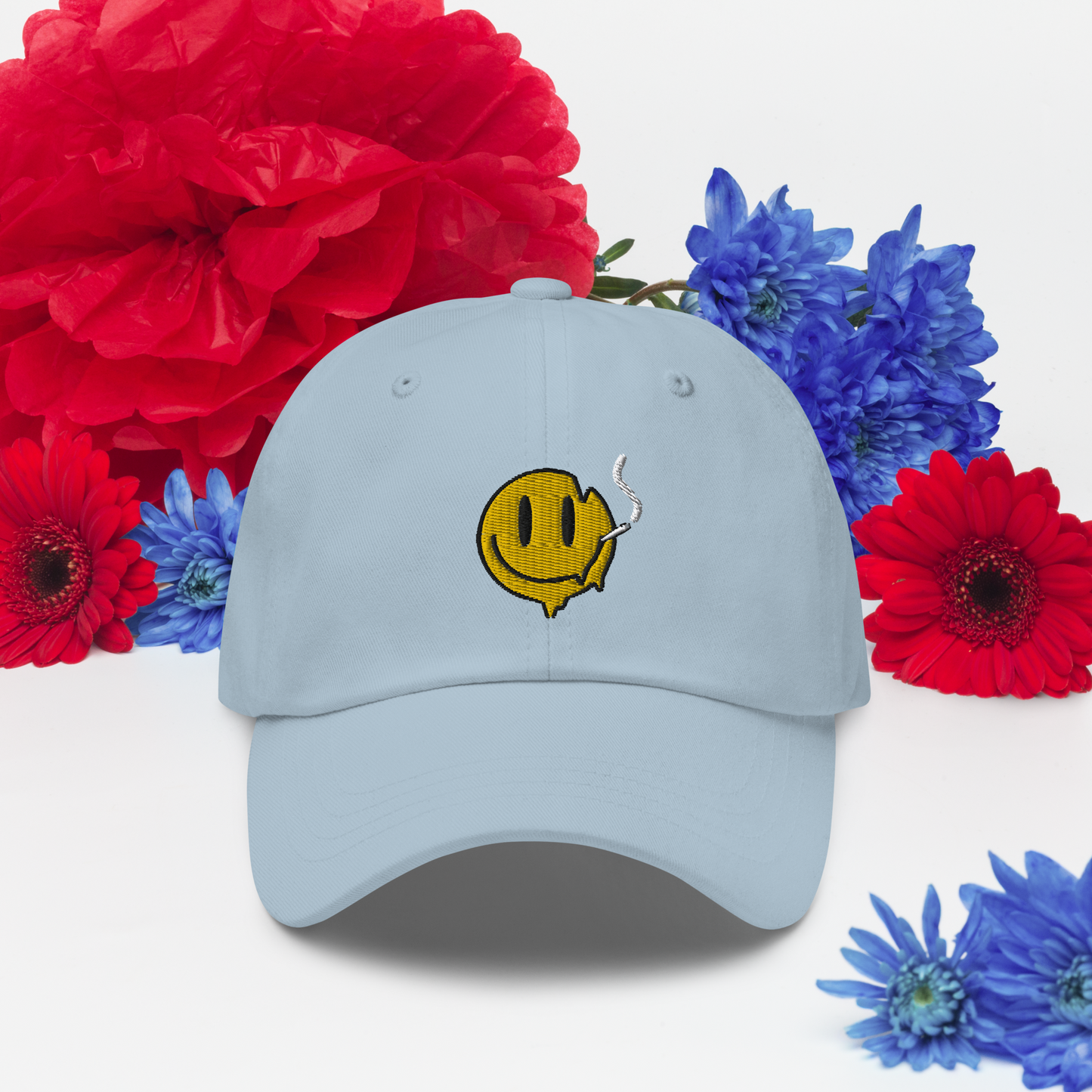 High As A Smiley Dad Hat