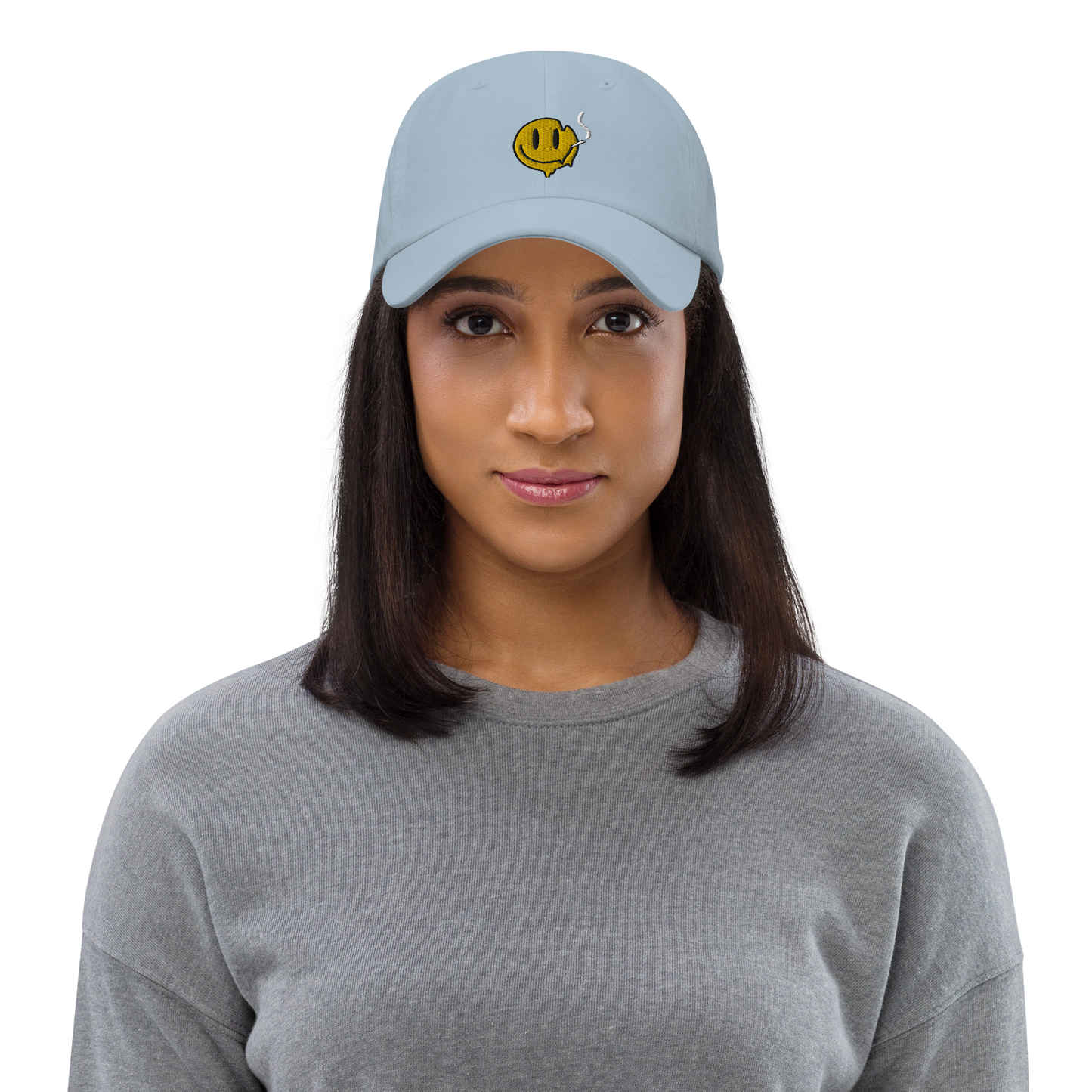 High As A Smiley Dad Hat