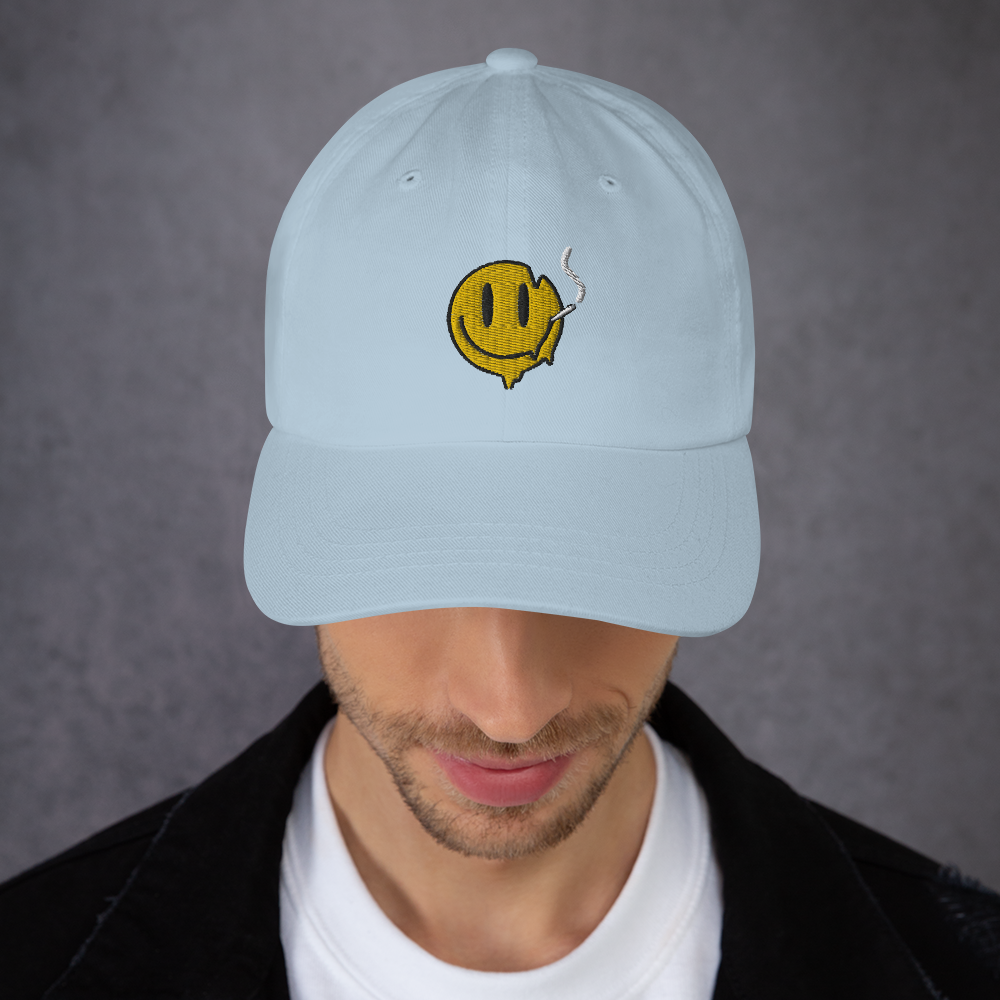 High As A Smiley Dad Hat