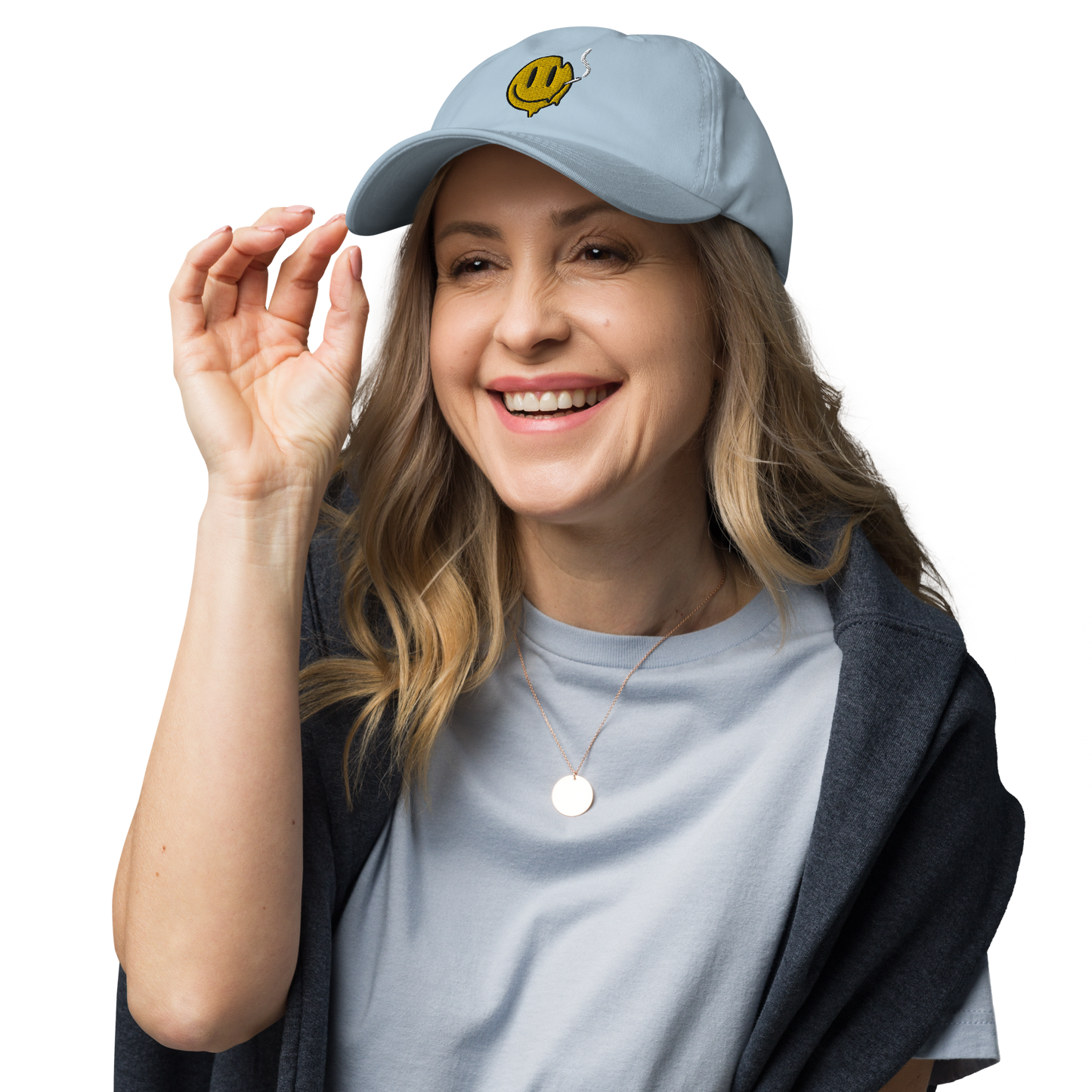 High As A Smiley Dad Hat