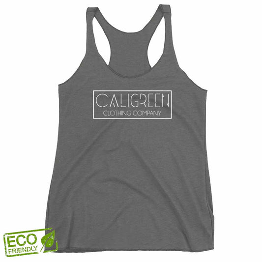 Classic Logo Organic Bamboo Woman's Racerback Tank