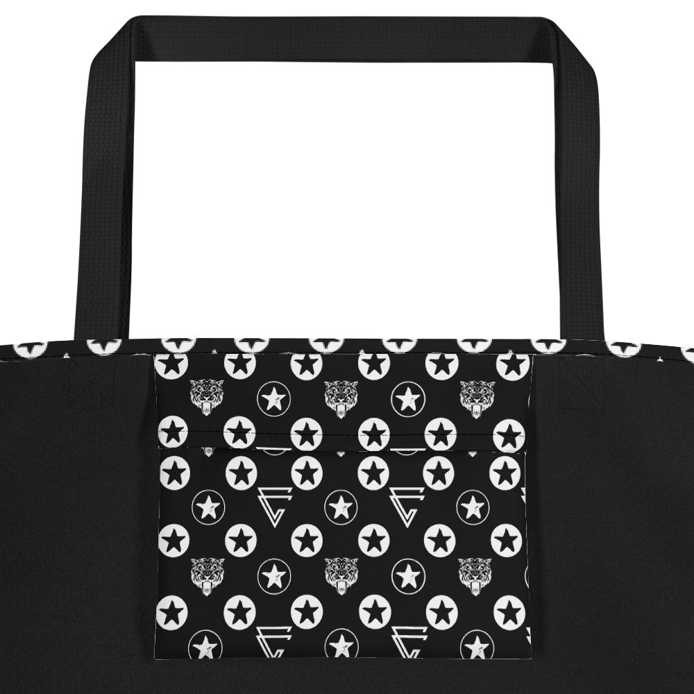 Icon Print Tote Bag