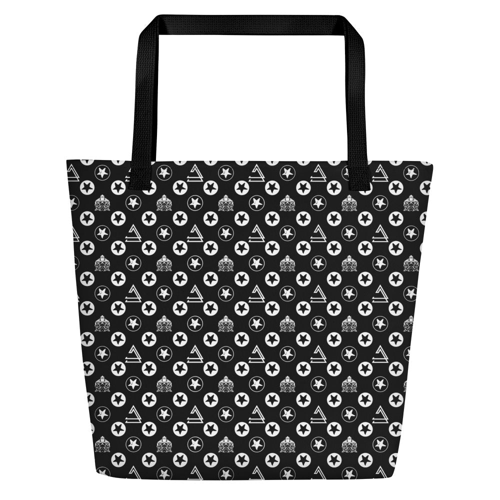 Icon Print Tote Bag