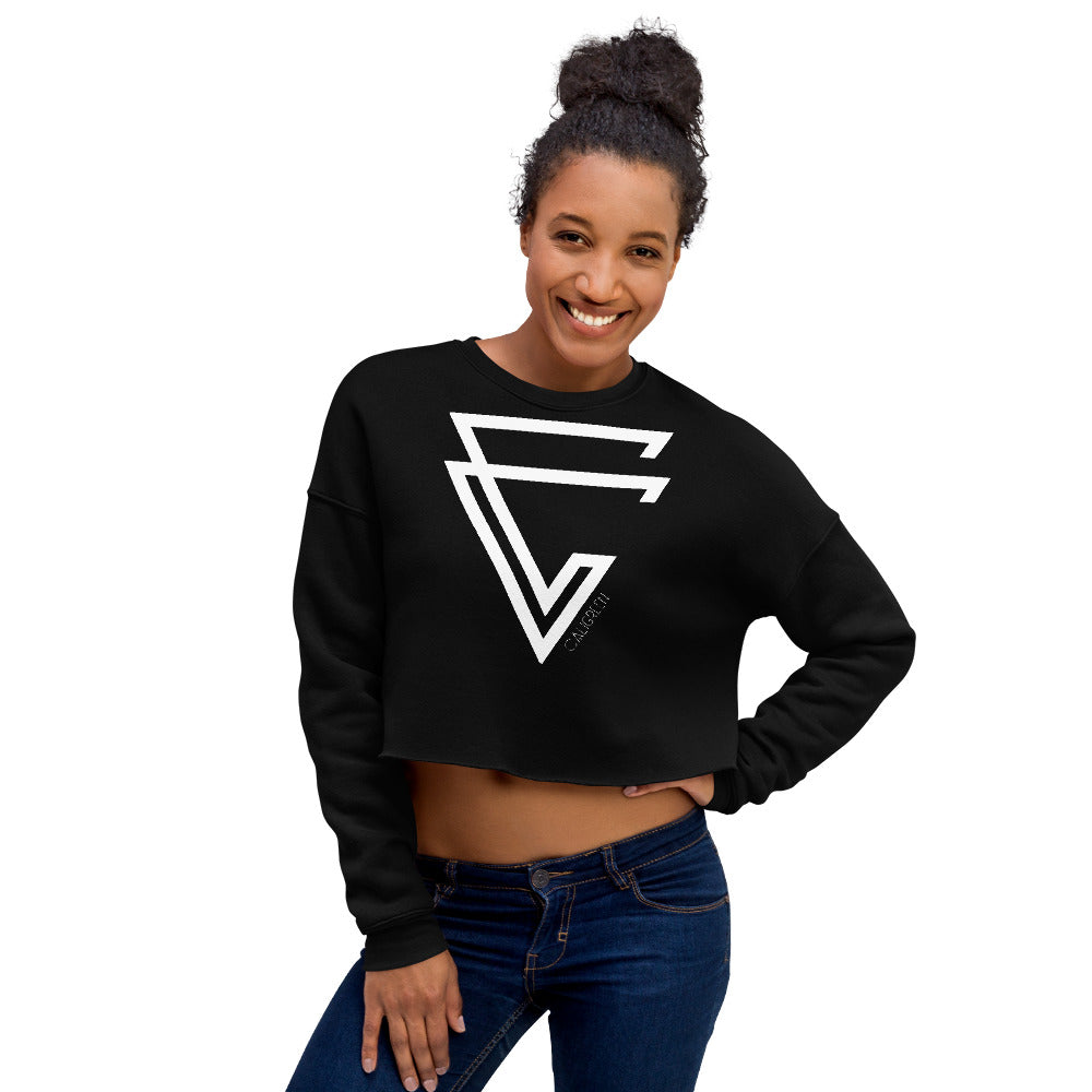 Arrow Crop Sweatshirt