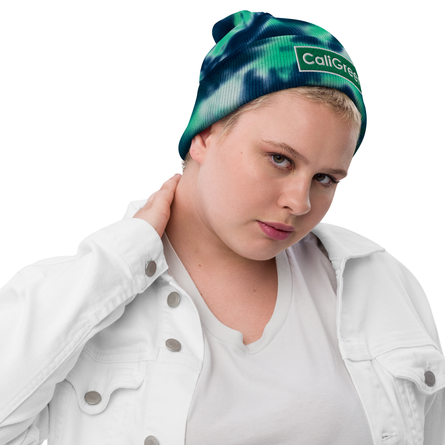 Pill Box Tie-dye beanie