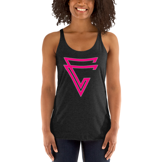 Arrow Fuchsia Racer Back Tank