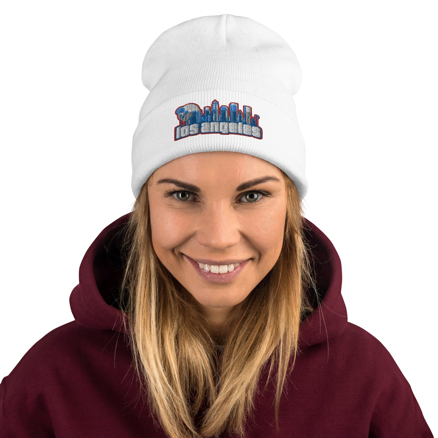 Los Angeles Embroidered Beanie