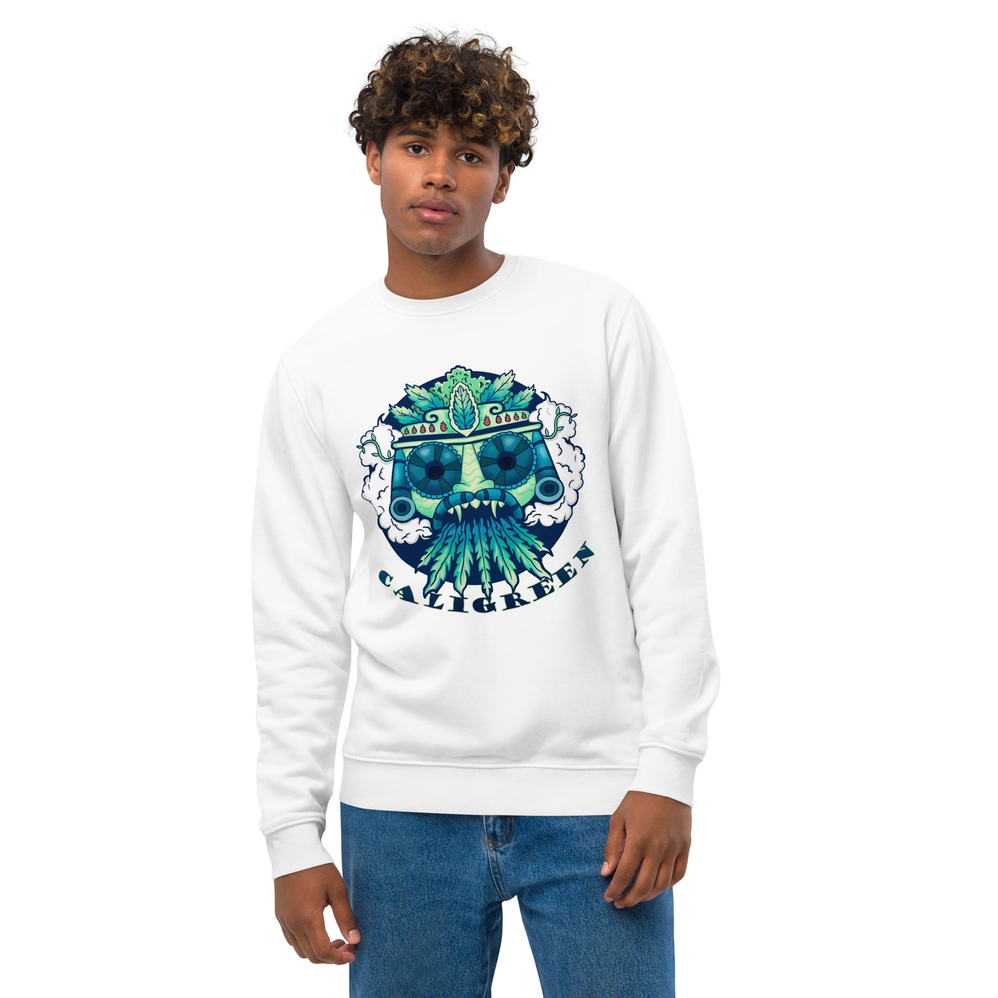 Cannabis God Eco Sweatshirt